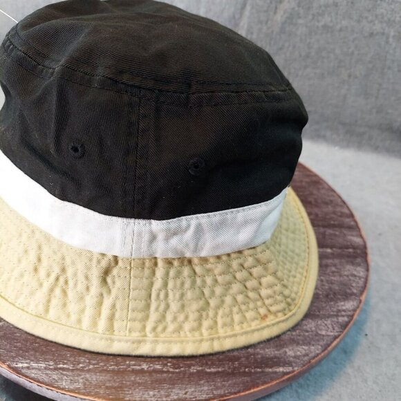 Army Black & Gold Bucket Hat With Embroidered "A" Logo - Picture 6 of 8